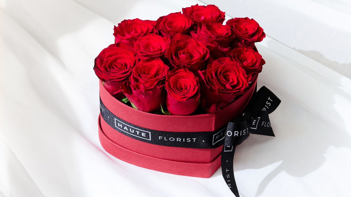 Win a Haute Florist bouquet or flower hatbox for Valentine's Day