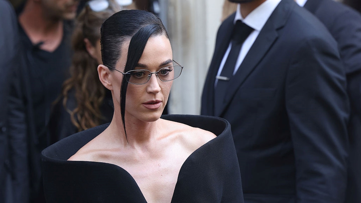Katy Perry attends the Balenciaga Haute Couture Fall/Winter 2025/2026 show as part of Paris Fashion Week