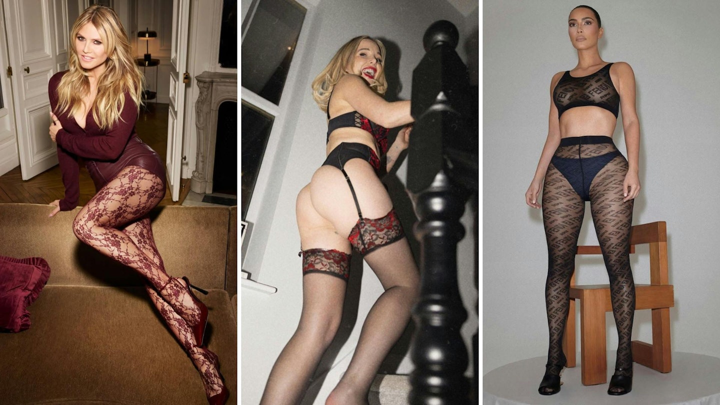 heidi klum, helen flanagan and kim kardashian